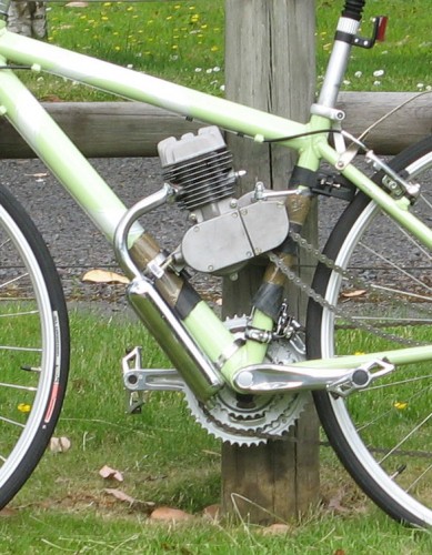 Greg Clausen’s Hybri-Ped transmission system for pedal bikes