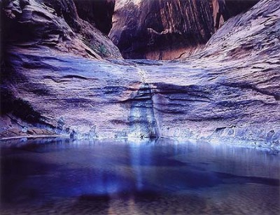 Pool in Mystery Canyon, Lake Powell, Utah, 1964. <em>Photo by Eliot Porter</em>
