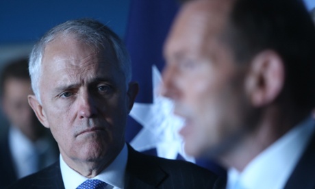 Malcolm Turnbull and Tony Abbott. PHOTO Guardian Australia