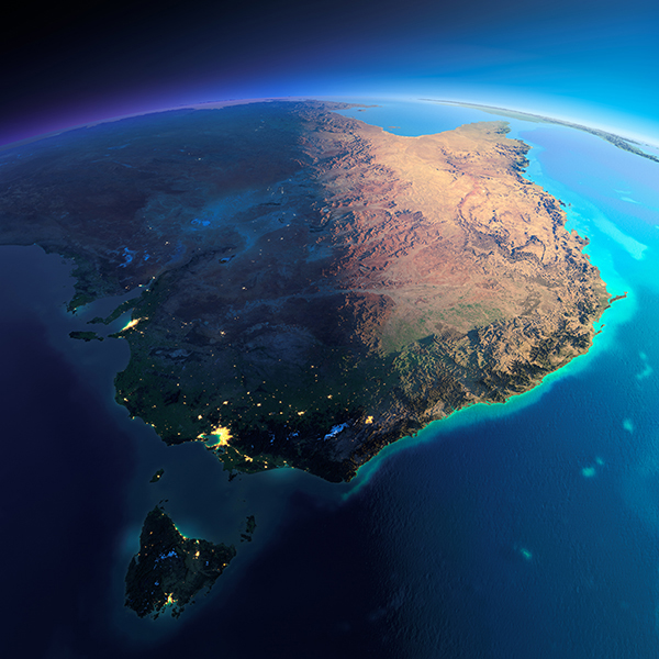 Tasmanian energy policy and sustainability go hand-in-hand. IMAGE Tasmania_From_Space/Sustainable Living Tasmania