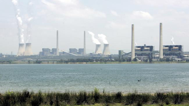 Liddell (right) and Bayswater power stations, near Muswellbrook in the Hunter Valley. PHOTO The Australian